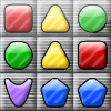 Shape Matcher - Swap the shapes to match 3 and clear all black squares to complete the level! There are 5 types of bombs that you can unlock by matching 5 or more shapes. You will need them to help you through difficult parts of the game. With 25 levels, this game has plenty of challenges for you!
