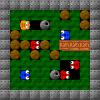 Bomb Digger - Bomb Digger is remake of old Down to Earth game.
Destroy all red and blue monsters dropping stones and bombs.
Spare time and bombs to receive more points!