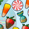 Candy Slider - Slide the yummy candies to match 3 or more! Fill the big candy before time is up, to get to the next level. But beware the chewing gums that lock your candies! To get out of a sticky situation, use the small candy buttons to remove all candies of that type.
