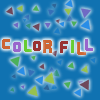 ColorFill - Play 18 levels of intensive addictive gameplay in this colorfull arcade flash game! You will have to fill 80% of the stage with colors while avoiding collisions with enemies.