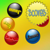Colour Balls - In this game there will be a number of coloured balls with colour labels. You need to click the balls with the correct colour labels as quickly as possible. It may sound easy but the texts themselves also have colours and you may be confused. The faster you click, the higher your score.