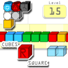 Cubes R Square - Colored cubes, cursed cubes, blasters, swappers - it's a cube world. Have fun playing around with a bunch of cubes through 15 different puzzles or enjoy a free scoring arcade mode.