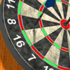 Darts - The rules are a modified version of ‘Around the world’. You must hit 1-20 consecutively, and cannot move to the next number until you have hit the current number your on. First aim using the mouse, left and right, then click and hold the mouse to get the power you want. The darker green bar (appears after your first shot), shows how much power you last used.