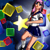 Eva Star - Eva is a cute manga girl, and she will play with you in this broad game.Just reach her target score for each level , your score carries over from one level to the next.