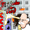 Explode-a-Ton - Rid the world of explosives, by blowing them up! This new action puzzle game is about detonation and racking up explosive combos!