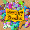 Funny Socks - A simple game like the spillikins. Pick up the similar socks piling them on top of each other.