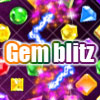 Gem Blitz - Gem Blitza new way to match Gem.---Gem blitz.
Connect two diamonds, which are same in shape and colour, with no more than three lines to make them offset each others. If you link another pair within two minutes, you make a double-offset.