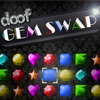 Gem Swap - Another excellent puzzle game from doof.

Create lines of three or more in the same color group to get rid of them. Click on two gems consecutively to swap their positions. If they lock with another color group of two or more, you're on. If not... you've just wasted game time on that move!

Grace under pressure is the key in this game. Focus and an unflappable nature will get you through. So will basic ability in shape-recognition!