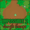 Impossible 2: Jungle Escape - Impossible is back with round two! Now with 15 levels to play through, each as hard as the last, can you fight your way through the jungle to escape at the end?

The game has an auto save function, so players can exit the game, and continue playing at a later data without having to start from level1. Use the arrow keys to move, and like in the last game, don't touch anything. Hope you enjoy the game