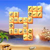 Jolly Roger Mahjong - New free online mahjong in pirate theme from Game-Mahjong.com You have an ancient pirate map that leads to the treasure, solve one hundred puzzles, travel thru inhabited island, full of dangerous adventures, and capture the precious trunk. Impressive quality graphics, hundred levels, addictive gameplay.