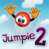Jumpie 2 - Jumpie is back! New graphics, new gameplay + 24 levels!  This time you must jump through all the rings and pass all the levels.