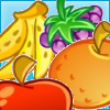 Match Fruits - Gather fruits by matching them into groups of three or more.