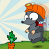 MOLE(the first hunting) - Help the mole to collect all the vegtables, without standing on the same square twice!