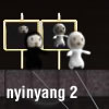Nyinyang - second installment of nyinyang, now with more levels, bonus points/items and a relaxing mode with no time limit. To pass each level simply ( not as simple as it sounds ) place each ninja onto the platform with his sign. But remember both ninjas have to be standing on their respective platforms at the same time