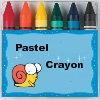 Pastel Crayon - Get the Ball to the finish.