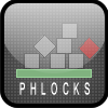 Phlocks - Phlocks - Physical Blocks.
The aim is to pile up the required amount of blocks onto the green platforms. The changing strength and direction of the wind makes it difficult but challenging.