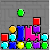Sirtet - Try to form tetrads (four-piece groups) out of the falling pieces in this action puzzle game. But remember - only four pieces per group!