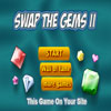 Swap The Gems 2 - Destroy gems by creating lines of 3 or more gems of the same kind. Move the gems by using the mouse to click and swap adjacent gems.