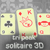 Tri Peak Solitaire 3D - Look at old classical solitaire with a fresh pair of eyes! Try the first game in the series of 3D solitaires. 
Made for Flash Player 9 or higher.