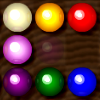 Woodbox Marble Lines - Try to line up 5 or more marbles with the same color to make them disappear. This puzzle game has unlimited undo!